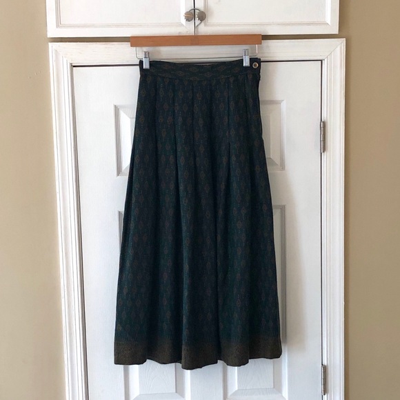Dior Dresses & Skirts - Christian Dior ♥️ Pleated Wool Maxi-Skirt
